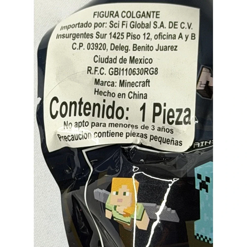 Minecraft‎ Hanger Series 4 Blind Bag Lot of 4 Sealed Mojang JINX Figures